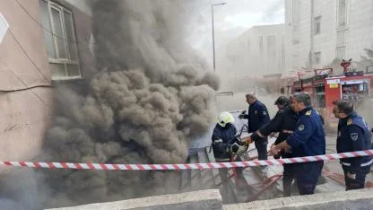 Şanlıurfa'da korku dolu anlar