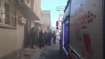 Şanlıurfa’da korkutan mesken yangını