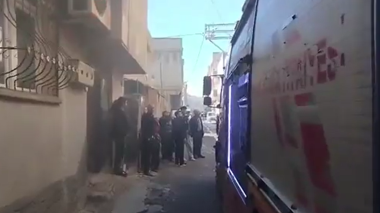 Şanlıurfa’da korkutan mesken yangını