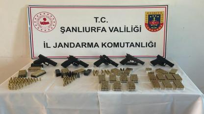 Şanlıurfa’da ruhsatsız silah operasyonu: 4 gözaltı
