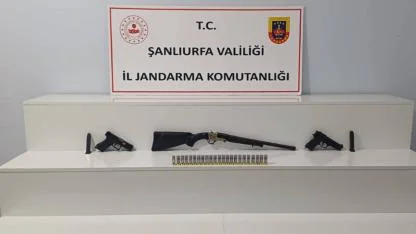 Şanlıurfa’da ruhsatsız silah operasyonu: 5 şüpheli hakkında işlem başlatıldı