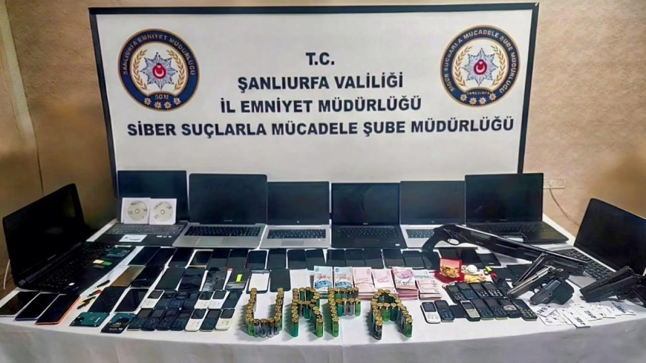 Şanlıurfa’da yasa dışı bahis operasyonunda 18 kişi tutuklandı