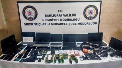 Şanlıurfa’da yasa dışı bahis operasyonunda 18 kişi tutuklandı