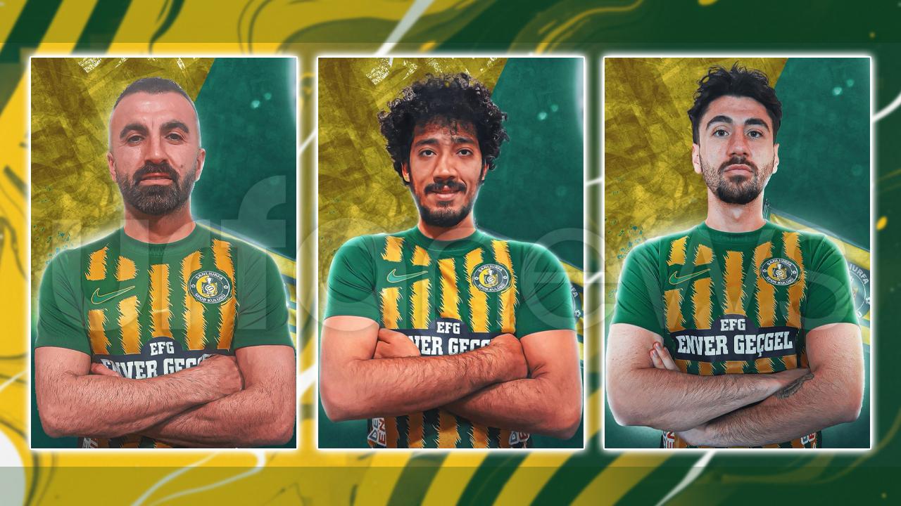 Şanlıurfaspor'dan 3 transfer birden