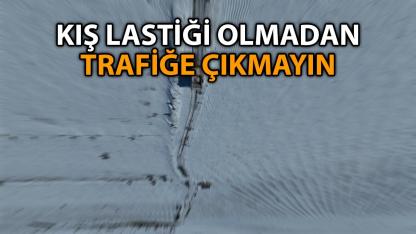 Şanlıurfa'ya kar uyarısı