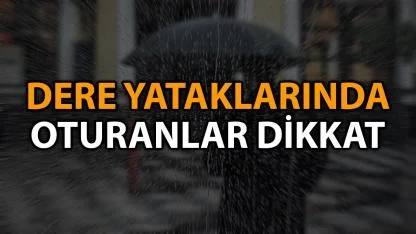 Şanlıurfa'ya 'sarı kod' uyarısı
