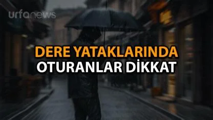 Şanlıurfa'ya 'sarı kod' uyarısı