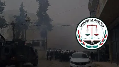 Suruç'taki polis müdahalesine barodan tepki