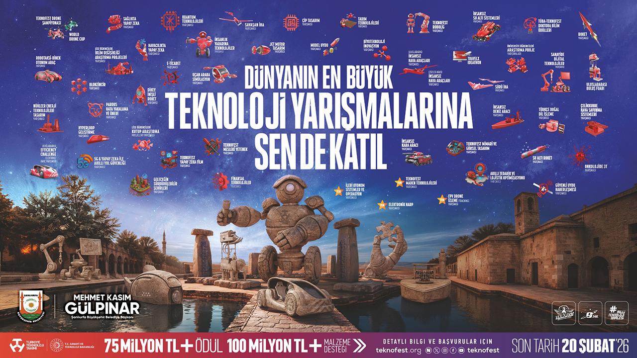 TEKNOFEST 2026'ya teknoloji yarışmaları başvurusu başladı