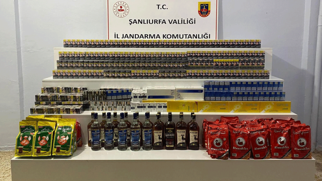 Viranşehir’de kaçakçılık operasyonu: 38 gözaltı