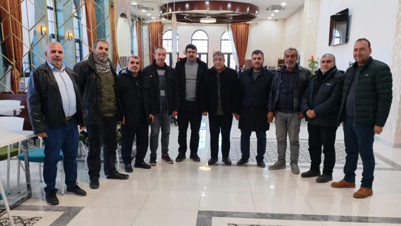 Viranşehirli gazeteciler 10 Ocak Çalışan Gazeteciler Gününde bir araya geldi