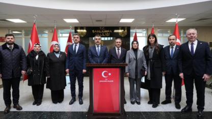 Bakan Tekin’den Şanlıurfa Valiliği’ne ziyaret