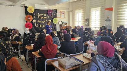 Büyükşehirden kadınlara şiddetle mücadelede destek