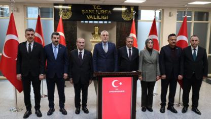 Çalışma ve Sosyal Güvenlik Bakanı Işıkhan, Şanlıurfa'da