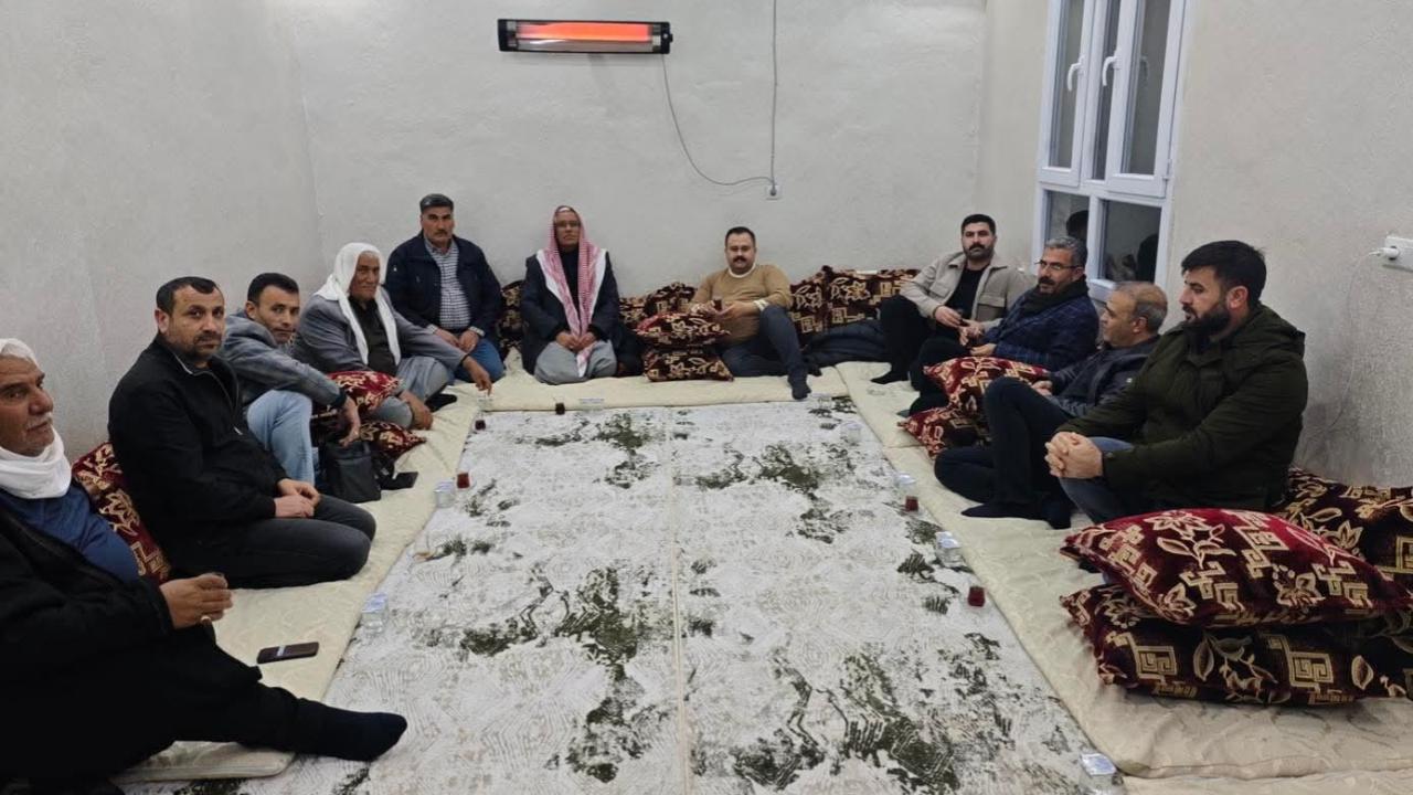 Eş Başkan İnan, iftar sonrası vatandaş ziyaretlerine devam ediyor