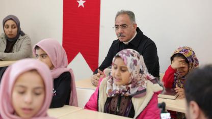 Eyyübiye’de Kur’an okumaya başlayan çocuklar büyük sevinç yaşadı