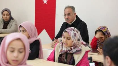 Eyyübiye’de Kur’an okumaya başlayan çocuklar büyük sevinç yaşadı