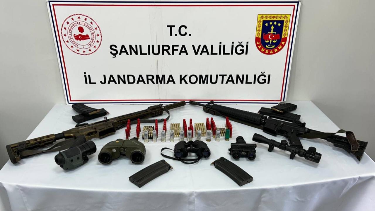Şanlıurfa Hilvan'da silah kaçakçılığı operasyonu: 3 gözaltı