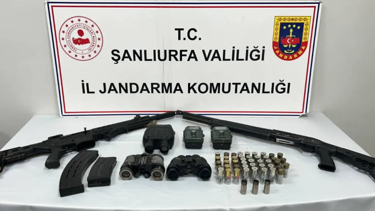 Şanlıurfa’da ruhsatsız silah operasyonu: 7 gözaltı