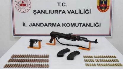 Şanlıurfa’da ruhsatsız silah operasyonu: Çok sayıda silah ele geçirildi