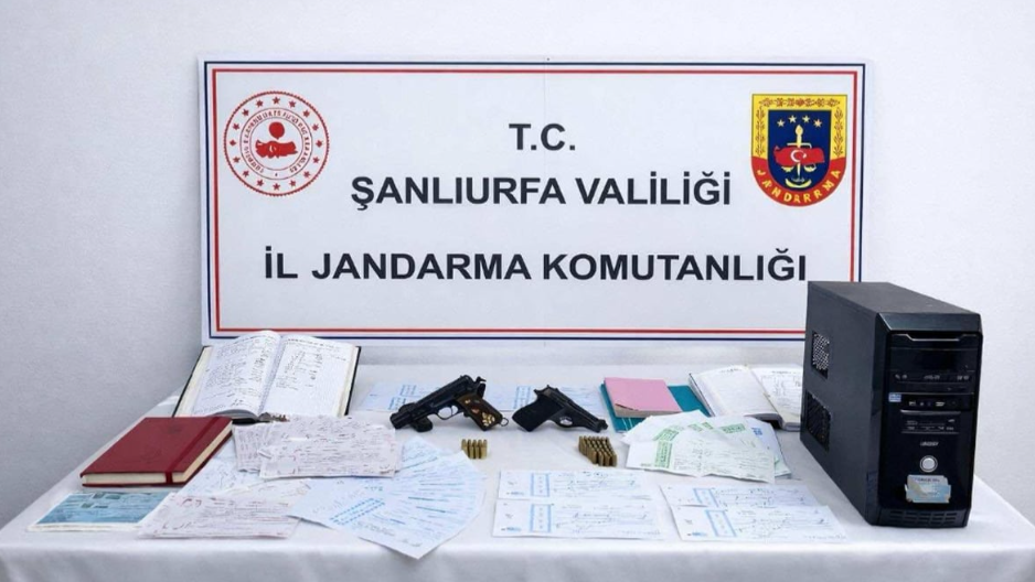 Şanlıurfa’da tefecilere operasyon: 2 gözaltı