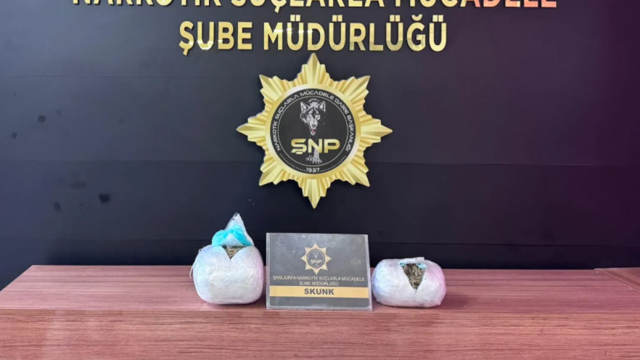 Şanlıurfa’da uyuşturucu operasyonu: 3 gözaltı