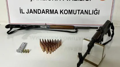 Şanlıurfa’da yasa dışı silah operasyonu: 1 gözaltı