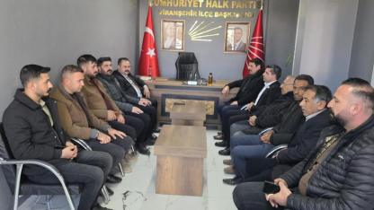 Eş Başkan İnan’dan CHP Viranşehir İlçe Başkanlığına ziyaret