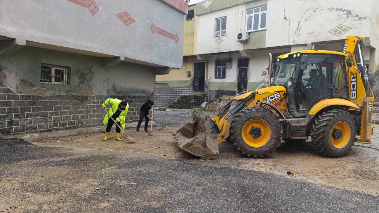 Eyyübiye'de tüm ekipler sahada