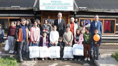 Eyyübiye’de yetim ve öksüz çocuklara bayramlık giysi desteği