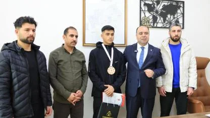 Karaköprü Belediyesinin sporcusu Türkiye şampiyonu oldu