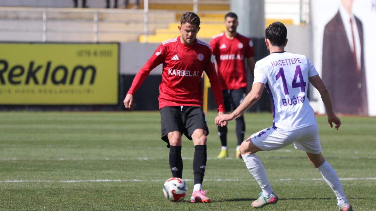 Karaköprü Belediyespor son anda bir puan aldı