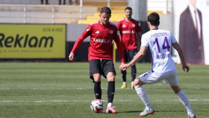 Karaköprü Belediyespor bir puanı son anda aldı