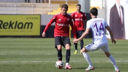 Karaköprü Belediyespor bir puanı son anda aldı