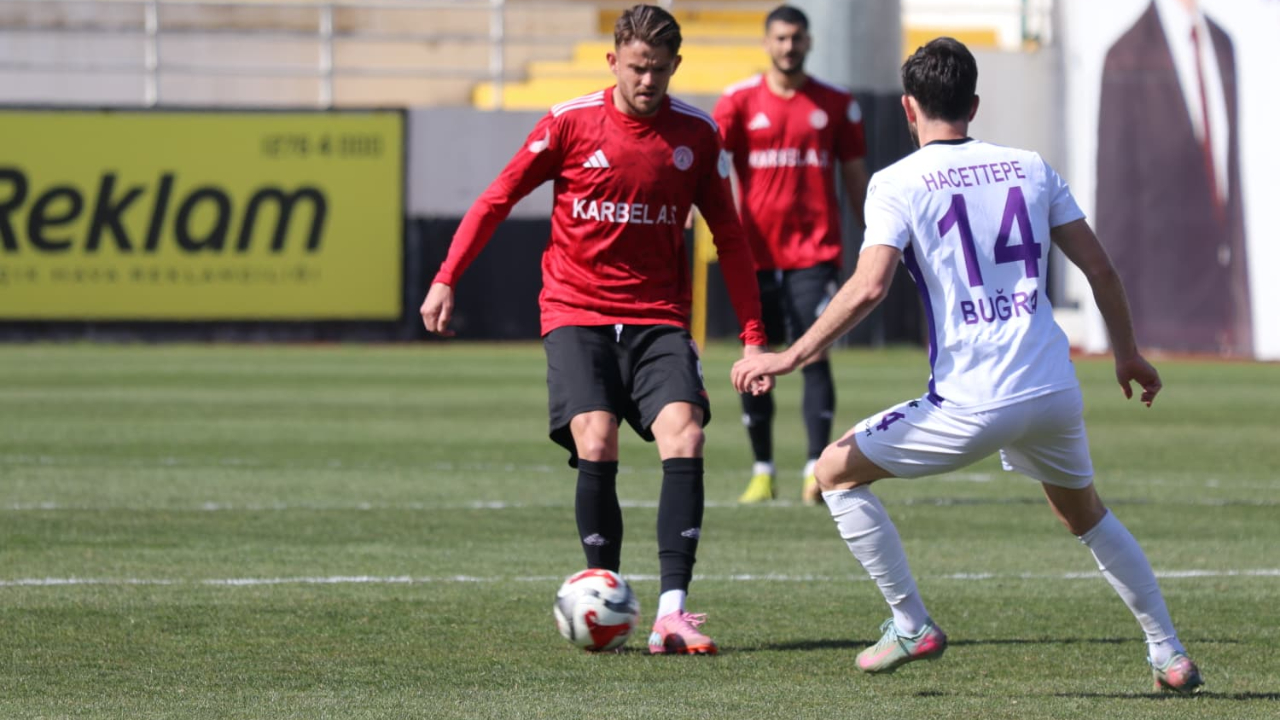 Karaköprü Belediyespor bir puanı son anda aldı