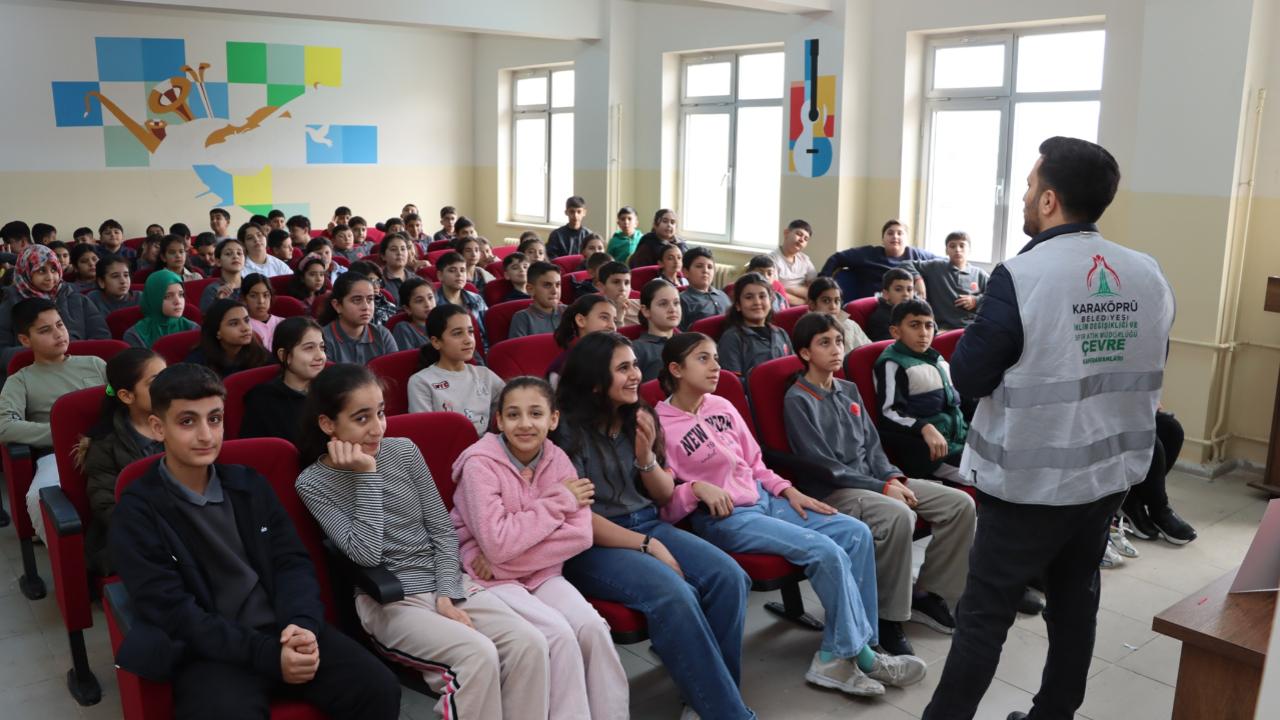 Karaköprü’de 10 binden fazla öğrenciye çevre bilinci aşılandı