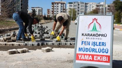 Karaköprü’de ulaşım daha güvenli hale getiriliyor