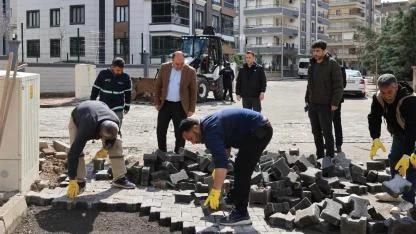 Karaköprü’de yollar yenileniyor
