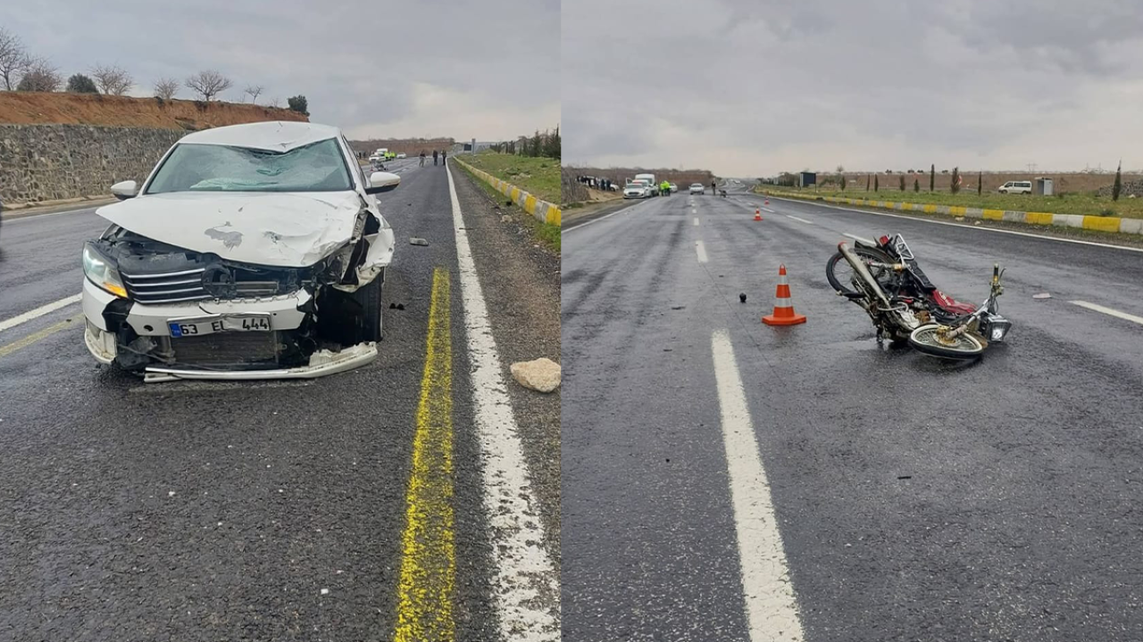 Şanlıurfa-Adıyaman karayolunda kaza: 1 ağır yaralı