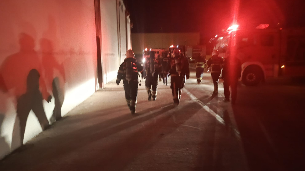 Şanlıurfa OSB’de korkutan yangın