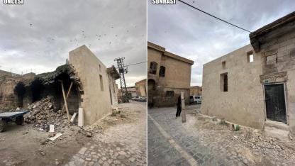 Şanlıurfa’da deprem sonrası tarihi sokaklar yenileniyor
