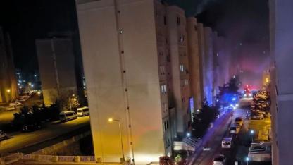 Şanlıurfa’da gece yarısı yangın: 10 kişi hastaneye kaldırıldı