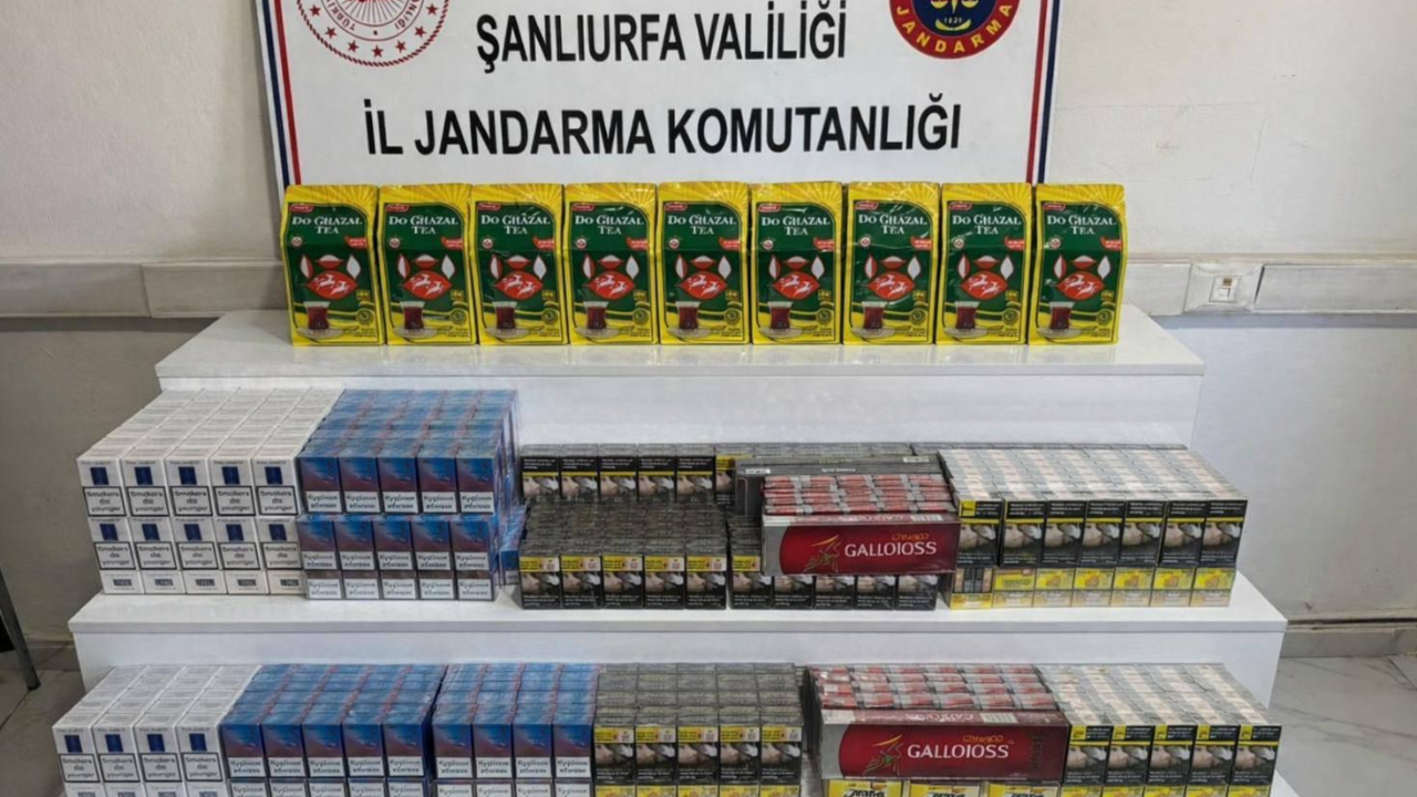 Şanlıurfa’da kaçakçılara operasyon: 29 şahsa adli işlem