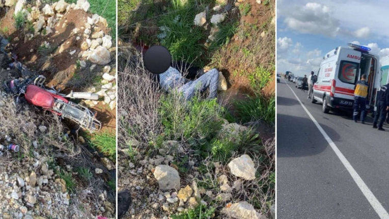 Şanlıurfa’da kazada motosiklet sürücüsü hayatını kaybetti