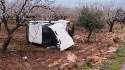 Şanlıurfa’da otomobil tarlaya devrildi: 1 yaralı
