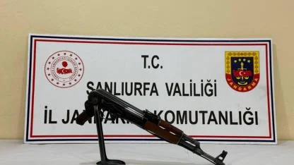 Şanlıurfa’da ruhsatsız silah operasyonu: 1 gözaltı