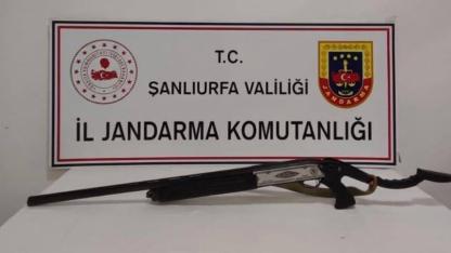 Şanlıurfa’da ruhsatsız silah operasyonu: 3 gözaltı