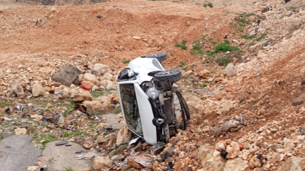 Şanlıurfa’da trafik kazasında sürücü yaralandı