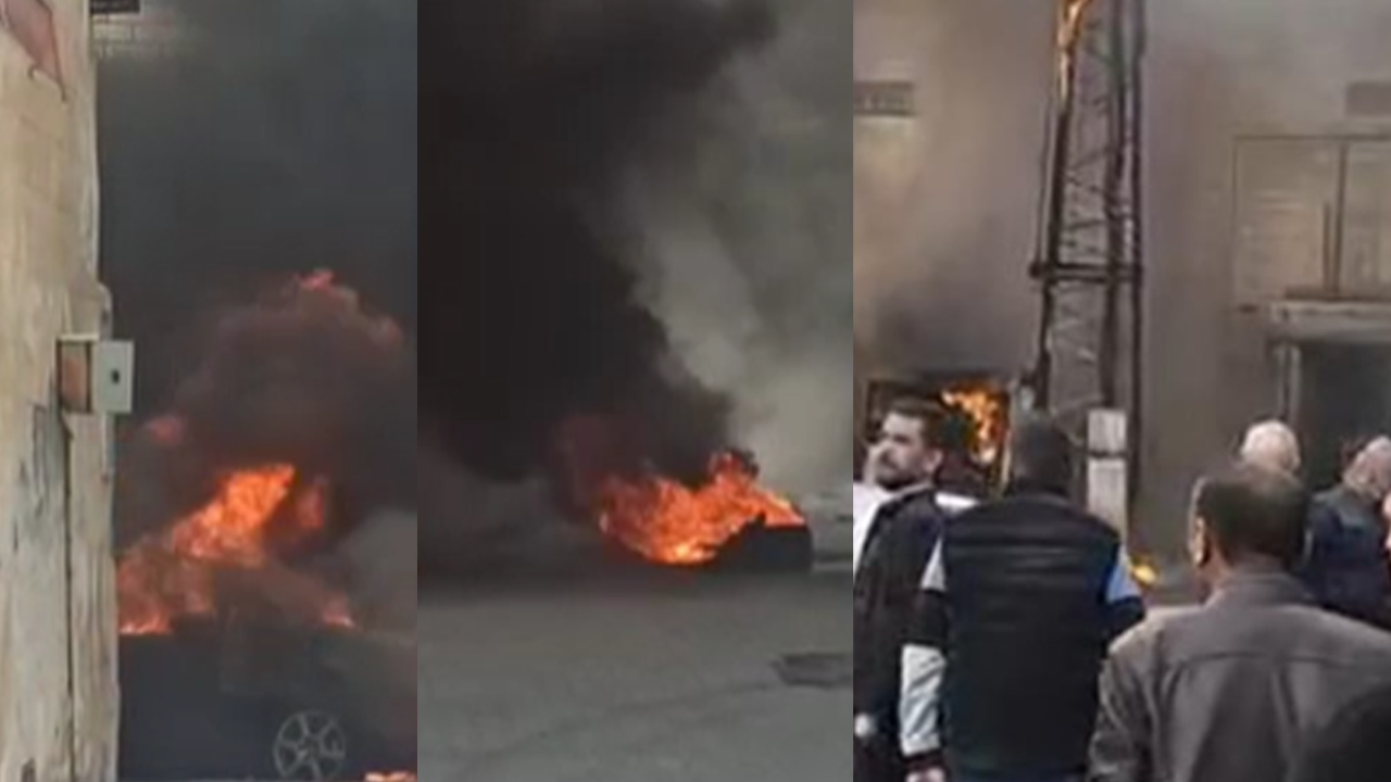 Şanlıurfa’da trafo patladı! 3 araç küle döndü