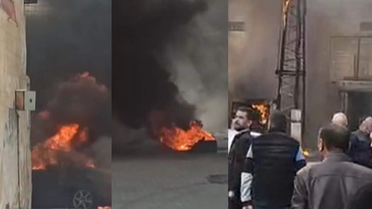 Şanlıurfa’da trafo patladı! 3 araç küle döndü